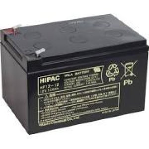 画像1: HZ12-12 鉛蓄電池 長寿命・高率放電タイプ HFシリーズ RE12-12相当 12V/12Ah 日立化成 エナジーウィズ