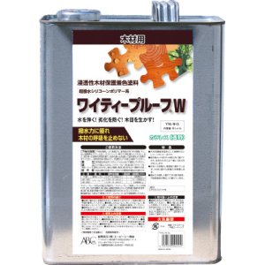 画像: YT4L-W- ワイティ－プルーフＷ（各色）　４Ｌ 木材保護着色塗料 4L 各色別 インサルHR エービーシー商会(ABC)