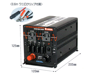 R-300N-A 正弦波インバーター 日動工業 【送料無料】 【激安】 【破格