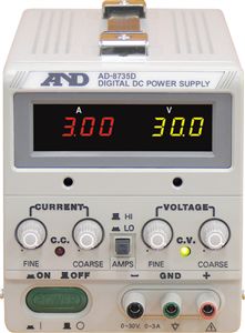 画像1: AD-8735D 直流安定化電源 a&d エー・アンド・デイ 【送料無料】【激安】【破格値】【セール】